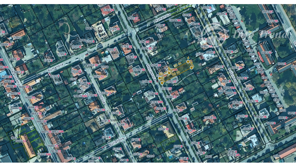 Stavebný pozemok v centre mesta Prešov