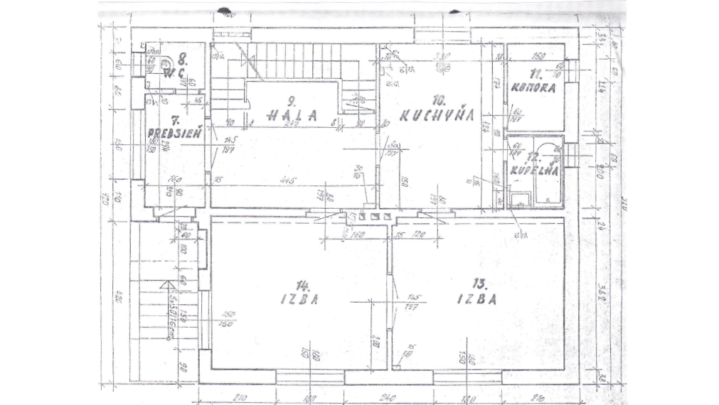 Rodinný dom v blízkom centre mesta Bardejov