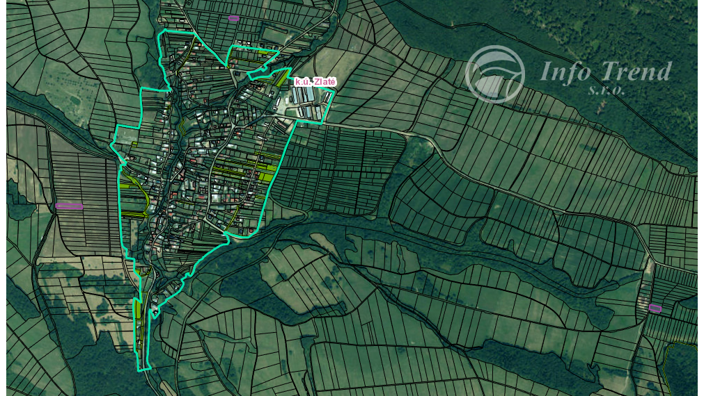 Investičné pozemky v obci Zlaté