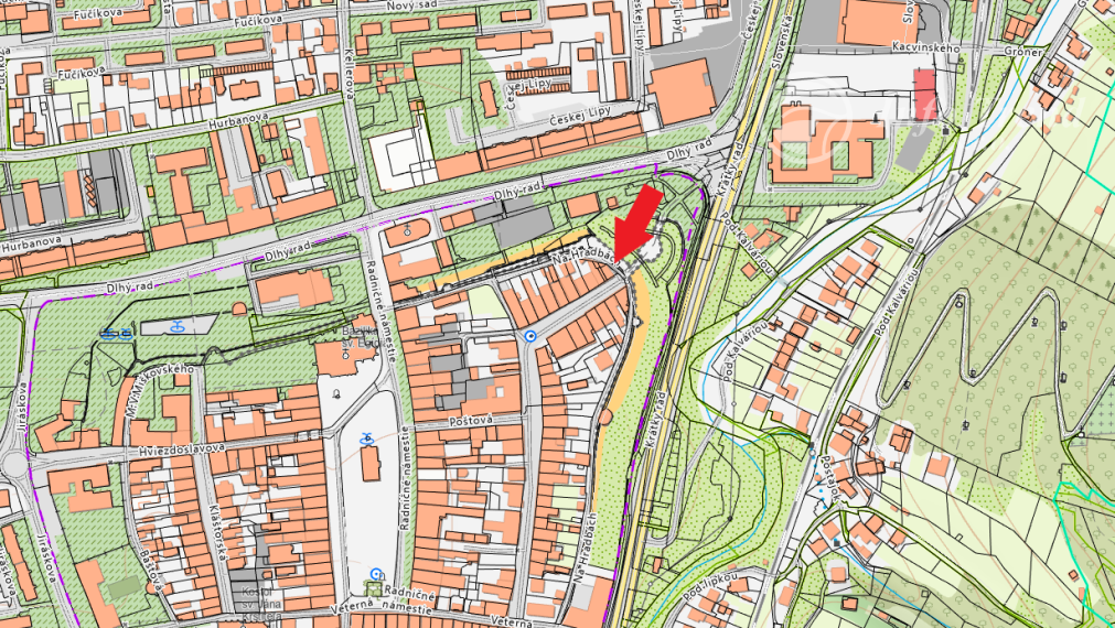 Kancelárske - obchodné priestory v  centre mesta Bardejov