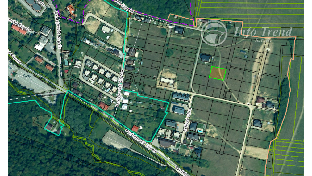 Stavebný pozemok v Bardejovských kúpeľoch