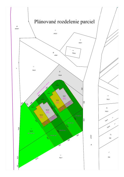 Projekt výstavby Rodinných domov - Bardejov - Kĺušovská Zábava, blízko mesta