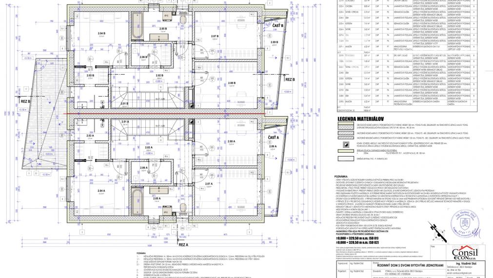 Projekt výstavby Rodinných domov - Bardejov - Kĺušovská Zábava, blízko mesta