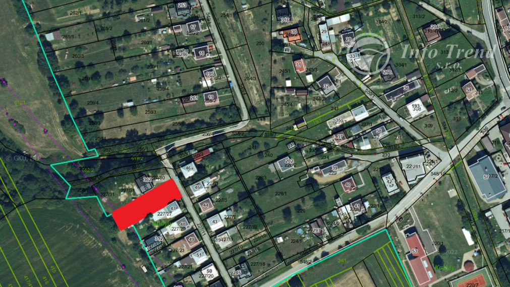 Stavebný pozemok v obci Kobyly