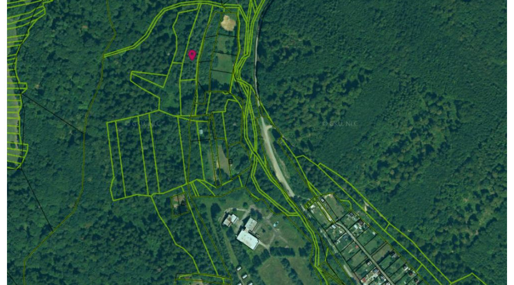 Lesný pozemok v Rekreačnej časti -  Mnichovský potok, Bardejov